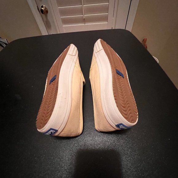Keds Yellow Suede Perforated Slip-On Sneakers Size 9M - Picture 5 of 12